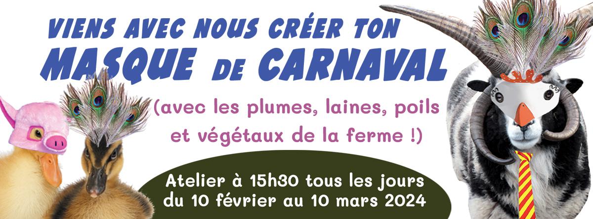 Ateliers Masques 2024